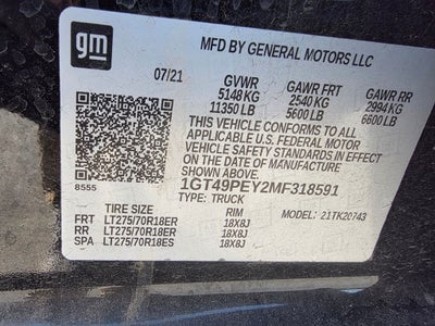 2021 GMC Sierra 2500HD AT4