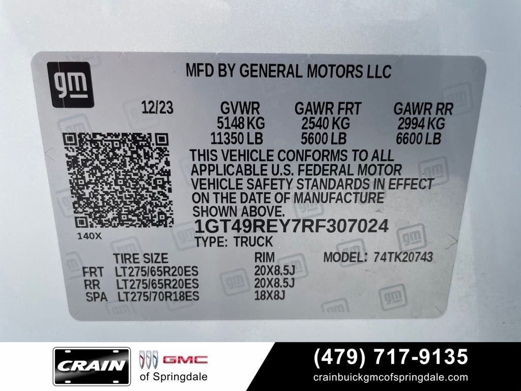 2024 GMC Sierra 2500HD Denali Reserve Package