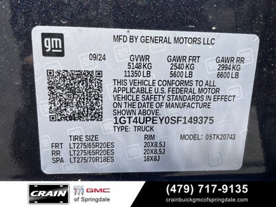 2025 GMC Sierra 2500HD AT4 Premium Plus