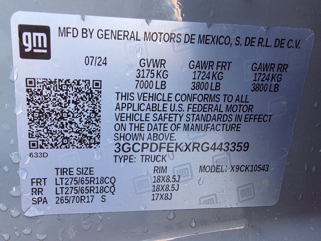 2024 Chevrolet Silverado 1500 LT Trail Boss