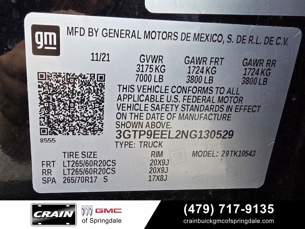 2022 GMC Sierra 1500 Limited AT4