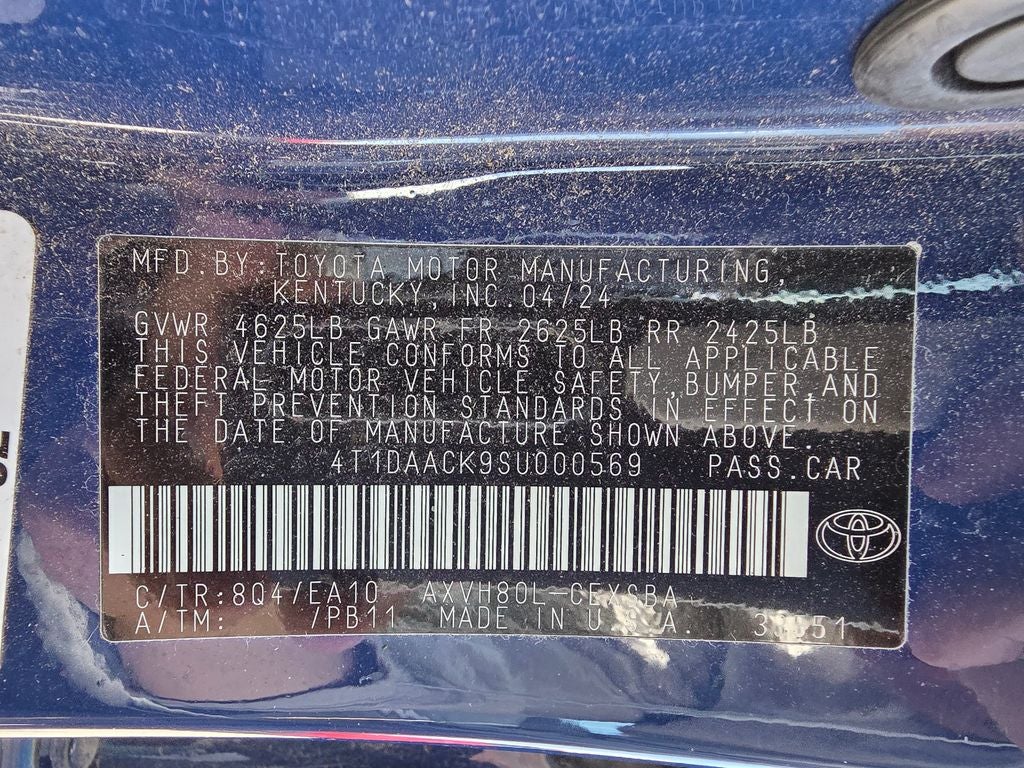 2025 Toyota Camry SE