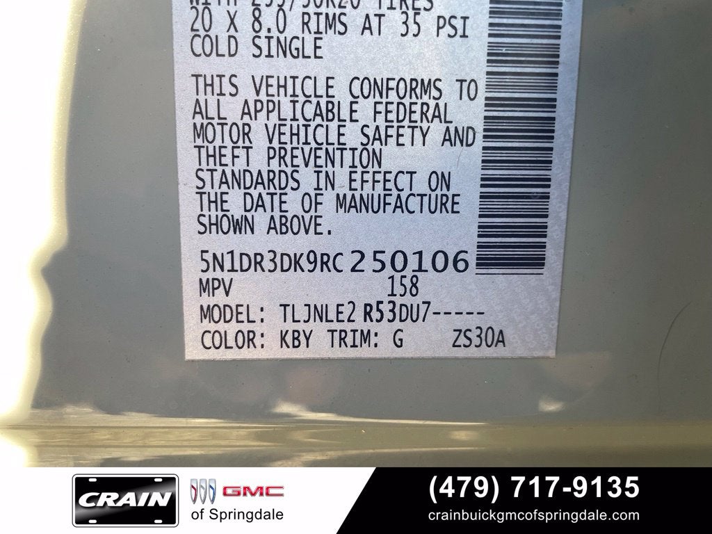 2024 Nissan Pathfinder Platinum