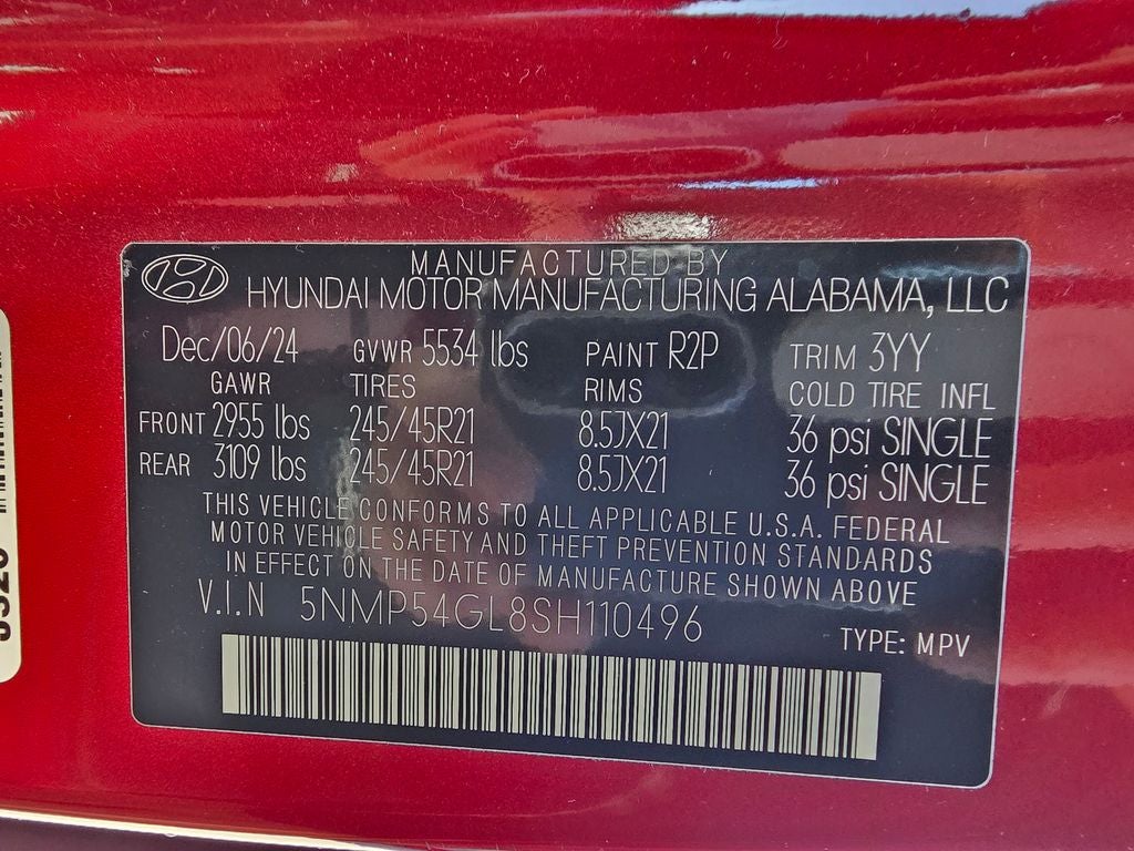 2025 Hyundai Santa Fe Calligraphy