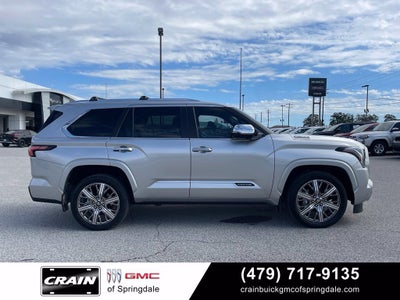 2025 Toyota Sequoia Capstone