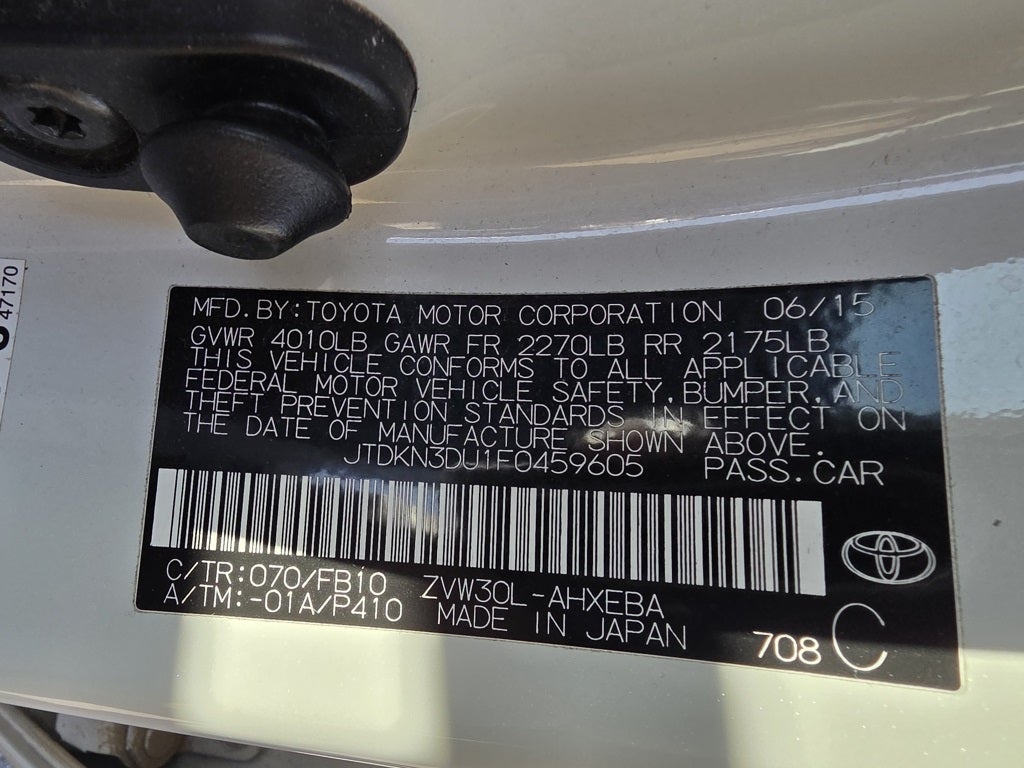 2015 Toyota Prius Three