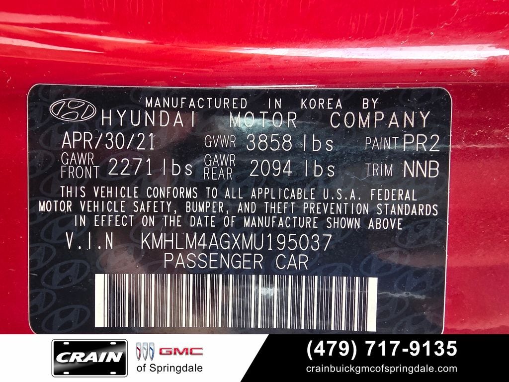 2021 Hyundai Elantra SEL