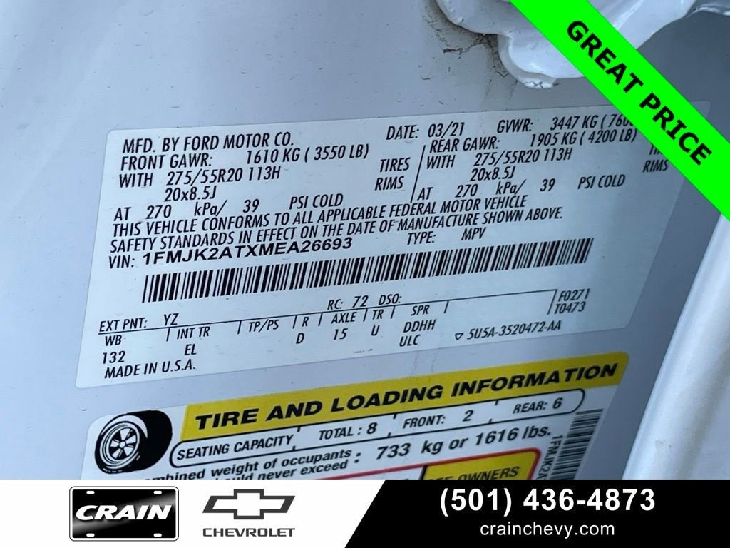 2021 Ford Expedition Max Limited