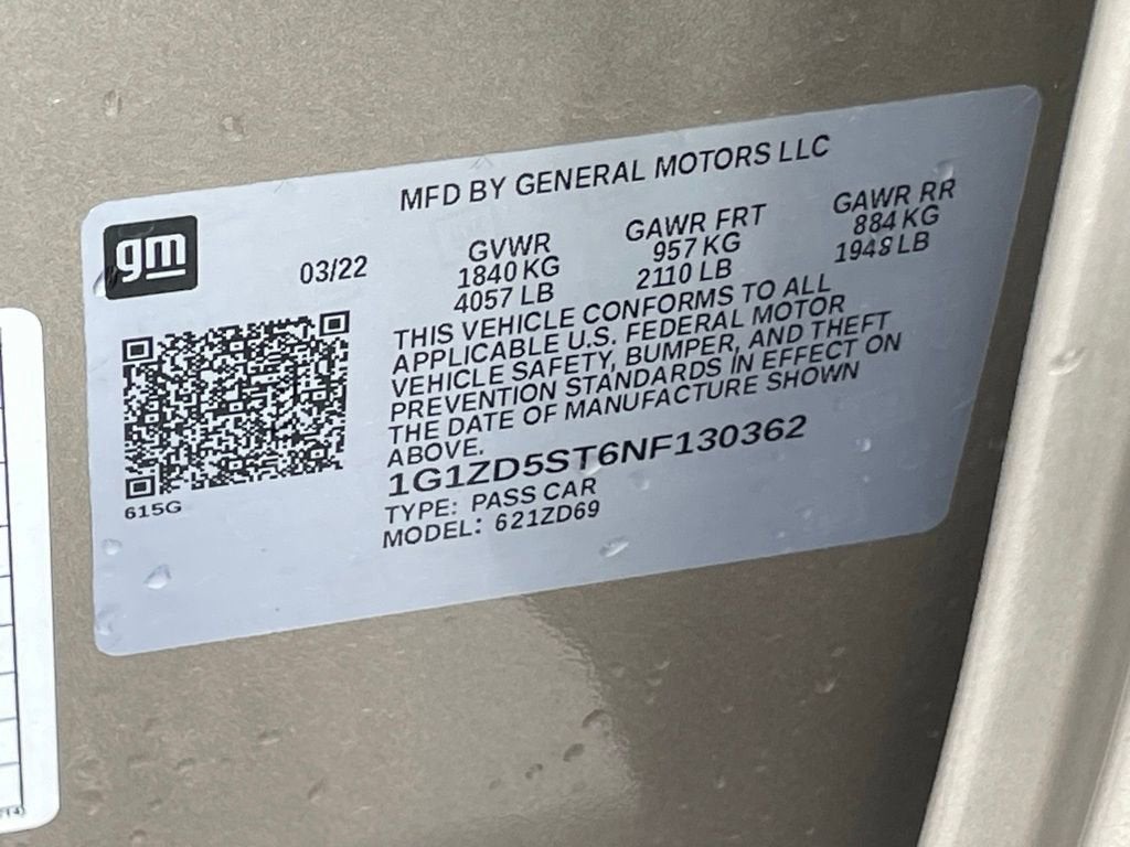 2022 Chevrolet Malibu LT