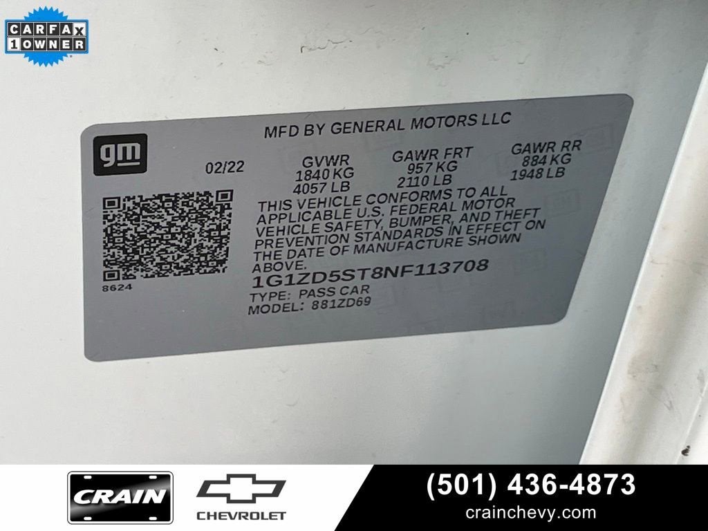 2022 Chevrolet Malibu LT