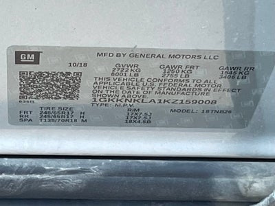 2019 GMC Acadia SLE
