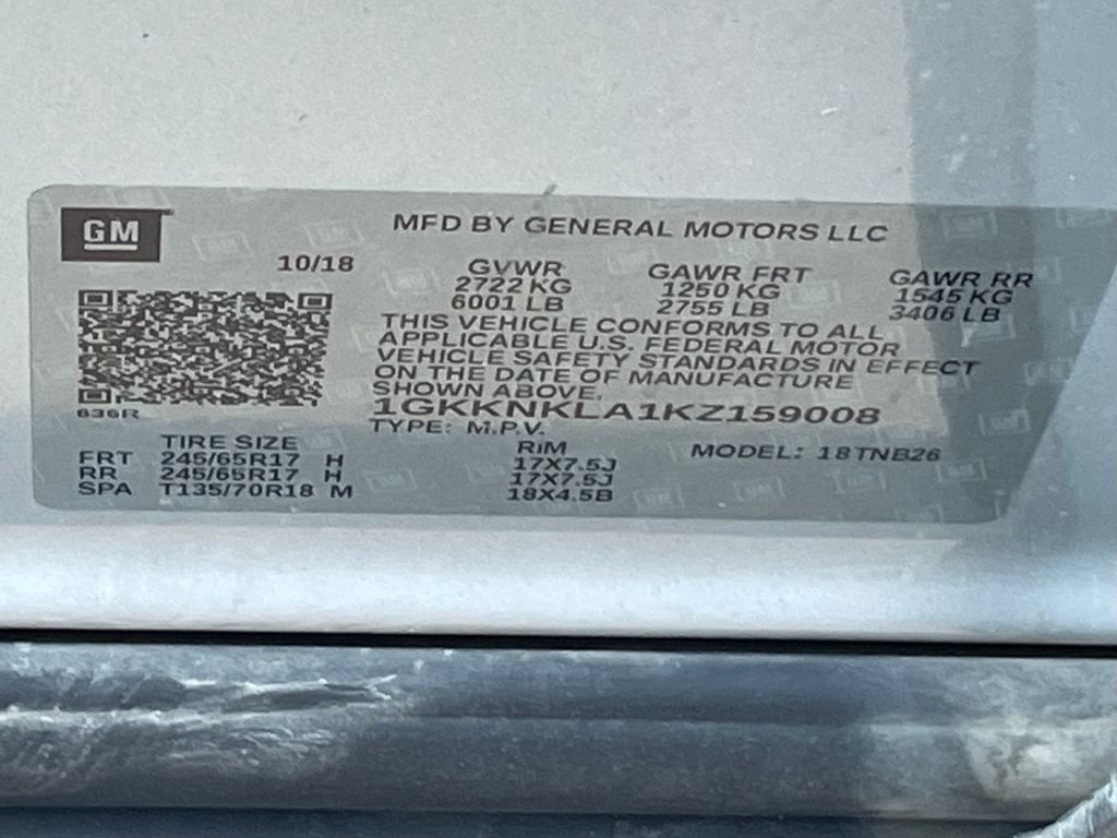 2019 GMC Acadia SLE