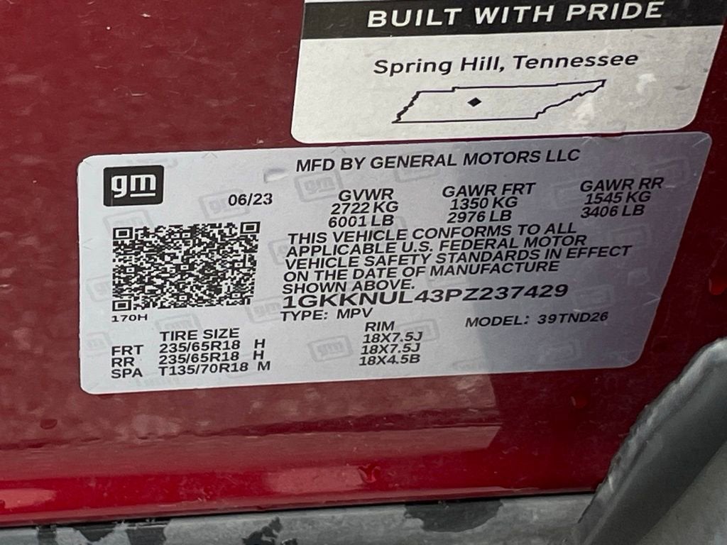 2023 GMC Acadia SLT