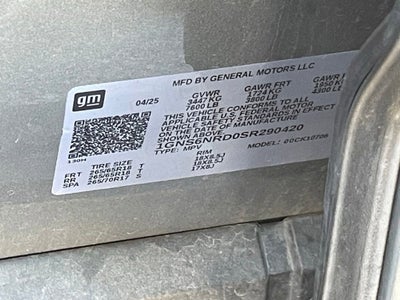 2025 Chevrolet Tahoe LT