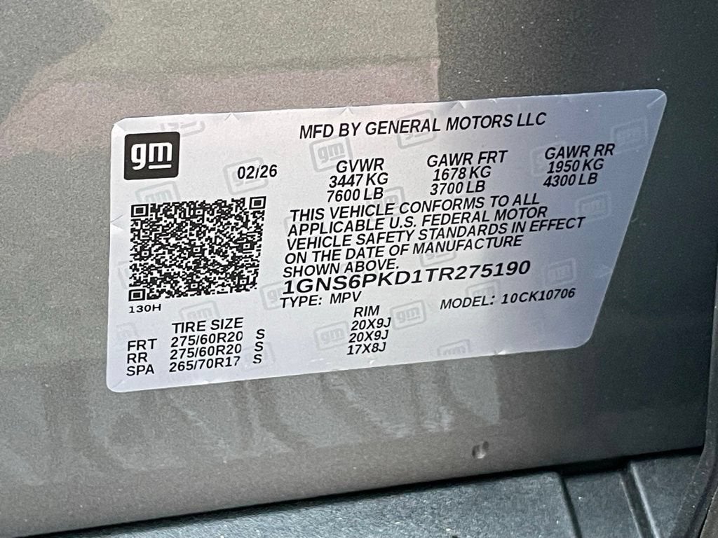2026 Chevrolet Tahoe Z71