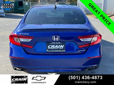 2022 Honda Accord Sedan Sport