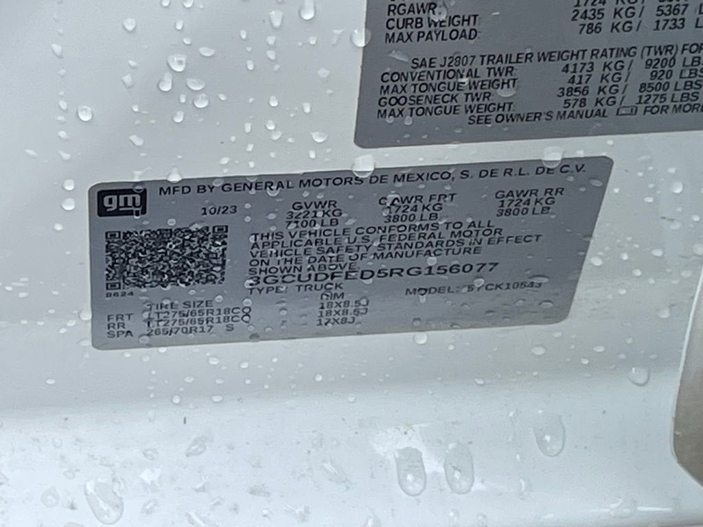 2024 Chevrolet Silverado 1500 LT Trail Boss