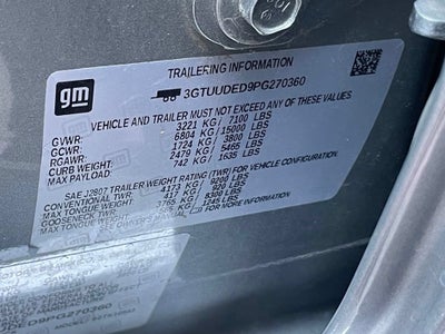 2023 GMC Sierra 1500 SLT