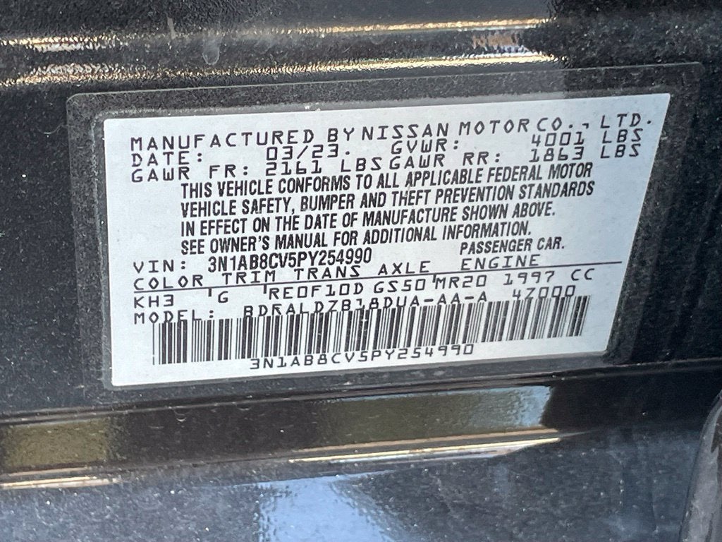 2023 Nissan Sentra SV