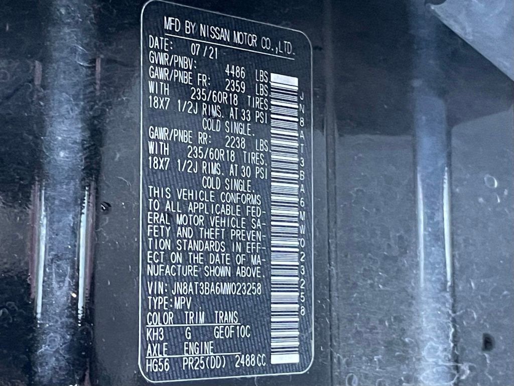 2021 Nissan Rogue SV