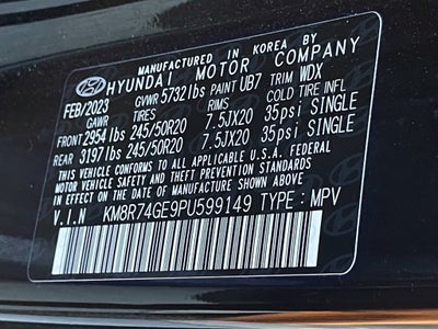 2023 Hyundai Palisade Calligraphy