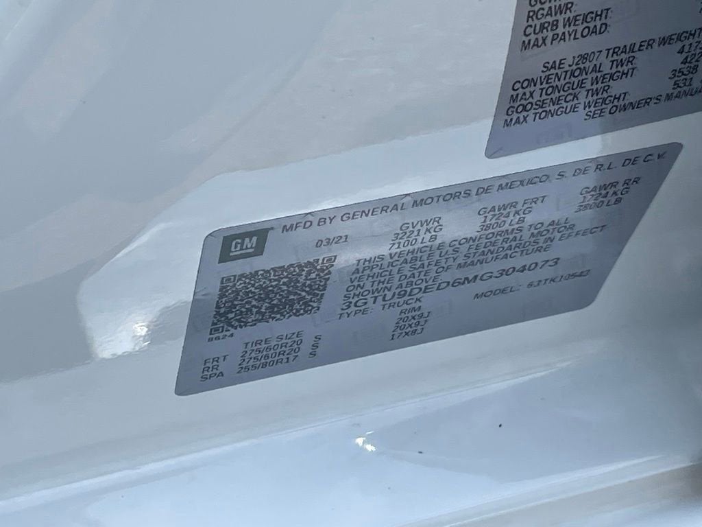 2021 GMC Sierra 1500 SLT