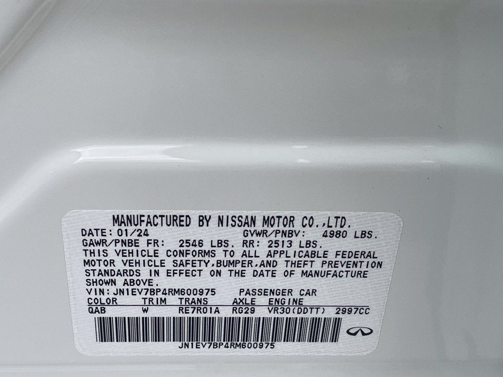2024 INFINITI Q50 LUXE