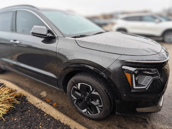 2024 Niro EV exterior at Crain Kia of Fayetteville