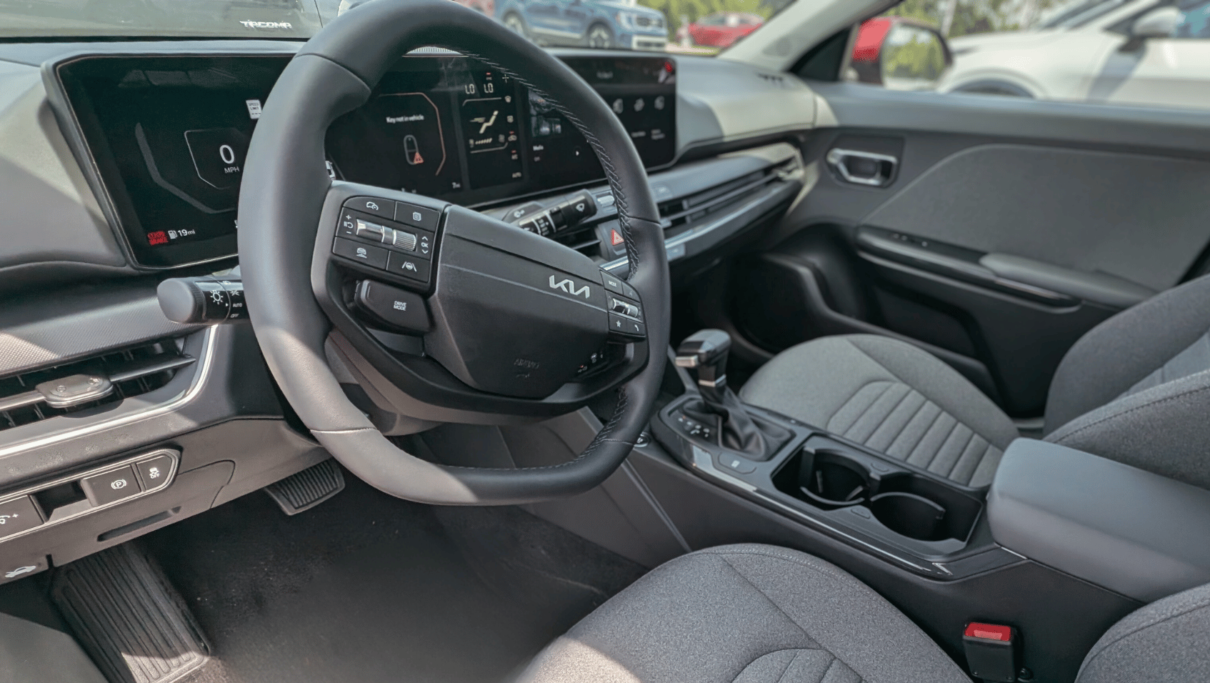 Interior View of the 2025 Kia Sportage