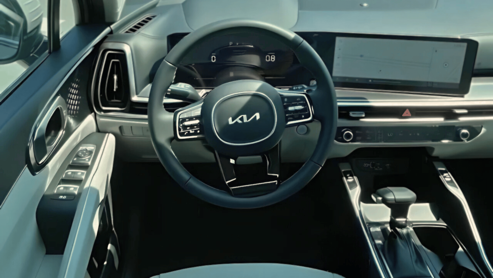 Interior View of the 2025 Kia Sportage