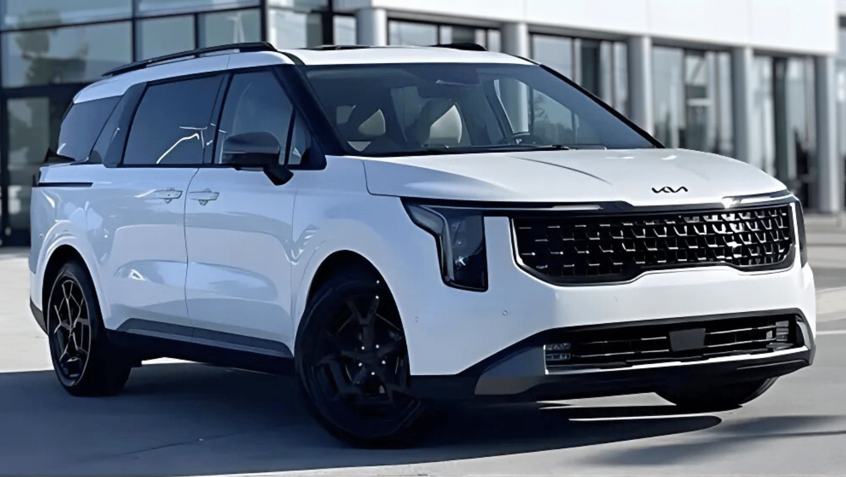 White 2026 Kia Carnival in Fayetteville, AR