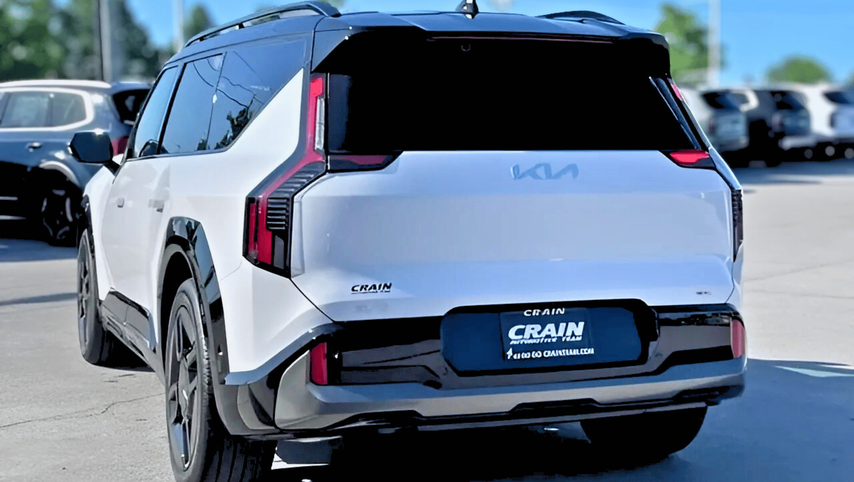 2026 Kia EV9 Rear-View at Fayetteville Car Dealership