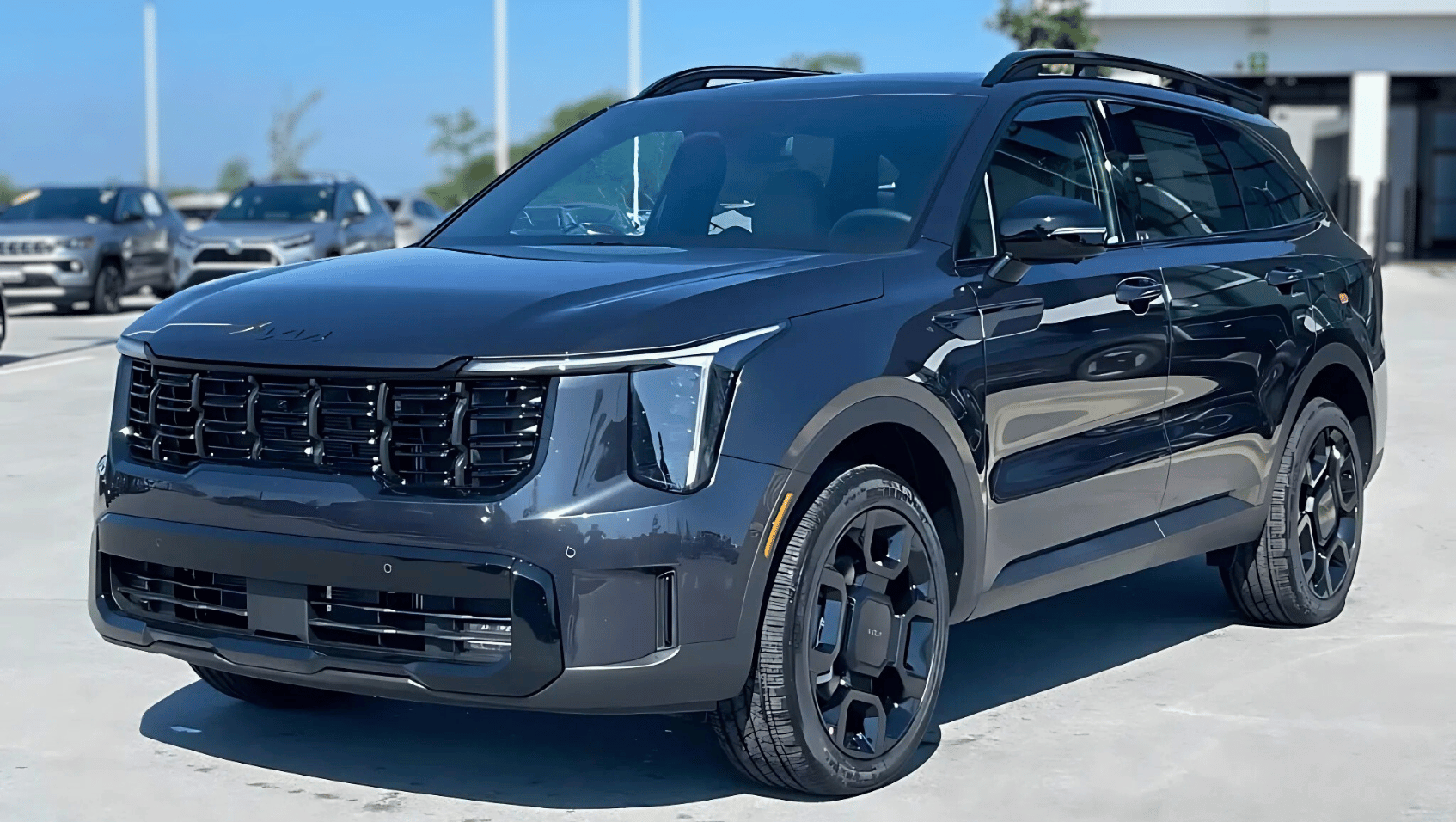 Black 2026 Kia Sorento at Crain Kia of Fayetteville - Your Local NWA Kia Dealership
