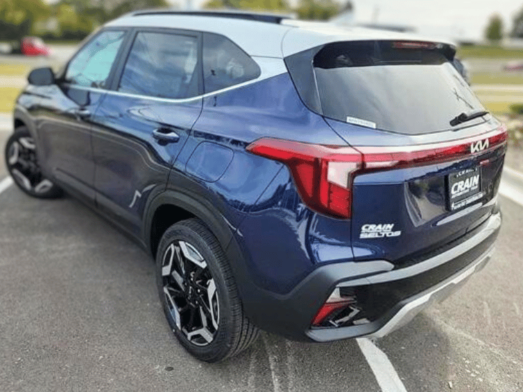 Kia Seltos Rear at Crain Kia of Fayetteville