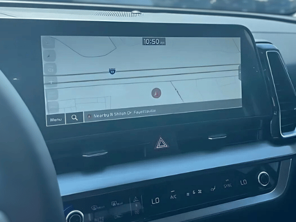 2025 Kia Sportage Infotainment System at Crain Kia of Fayetteville