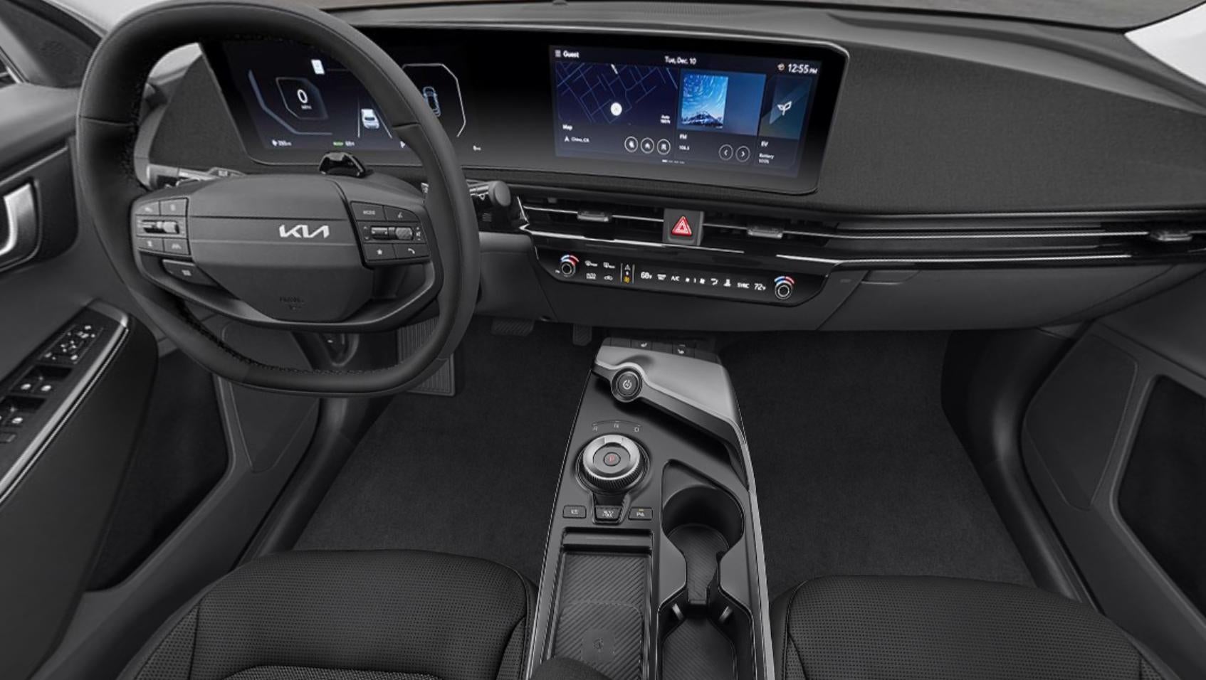 2026 Kia EV interior at Crain Kia of Fayetteville