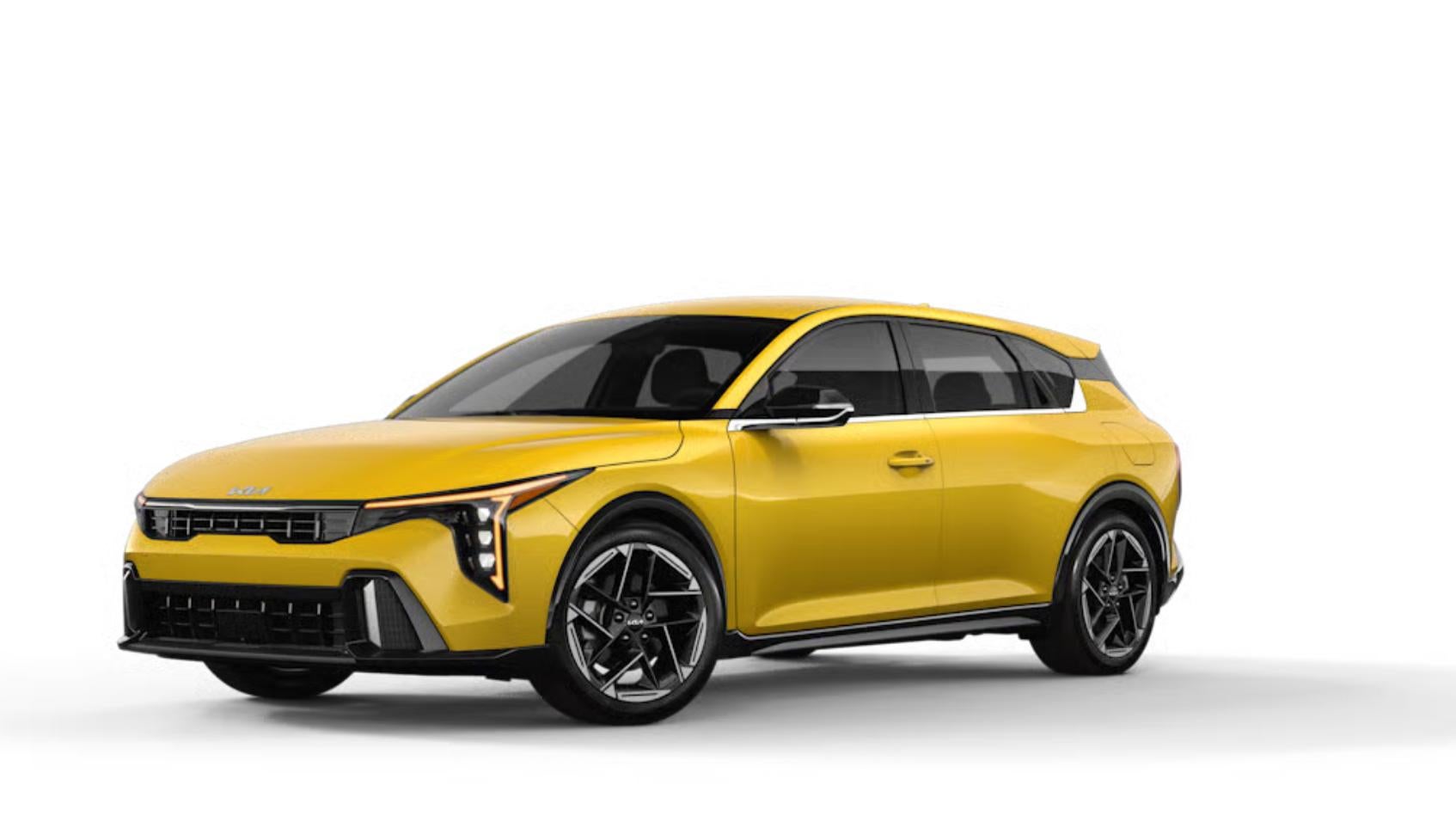2026 Kia K4 Hatchback Sparkling Yellow at Crain Kia Fayetteville