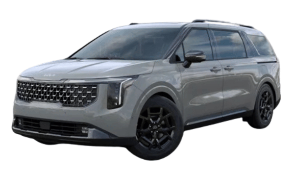 Grey 2026 Kia Carnival MPV at Crain Kia of Fayetteville in Fayetteville, AR Kia Dealership