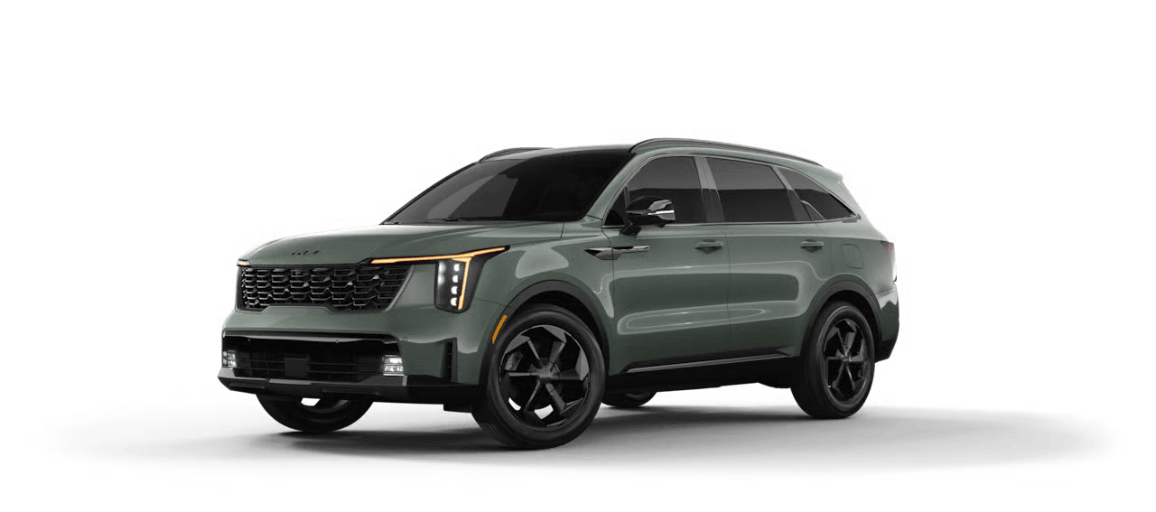 Green 2026 Kia Sorento PHEV at Crain Kia of Fayetteville
