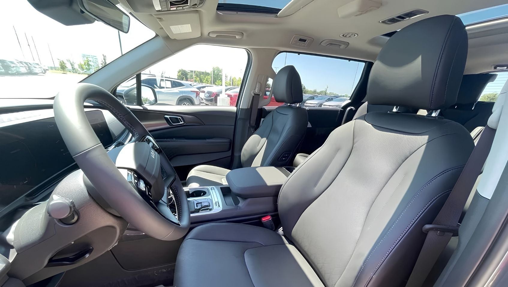 2027 Kia Carnival interior at Crain Kia of Fayetteville