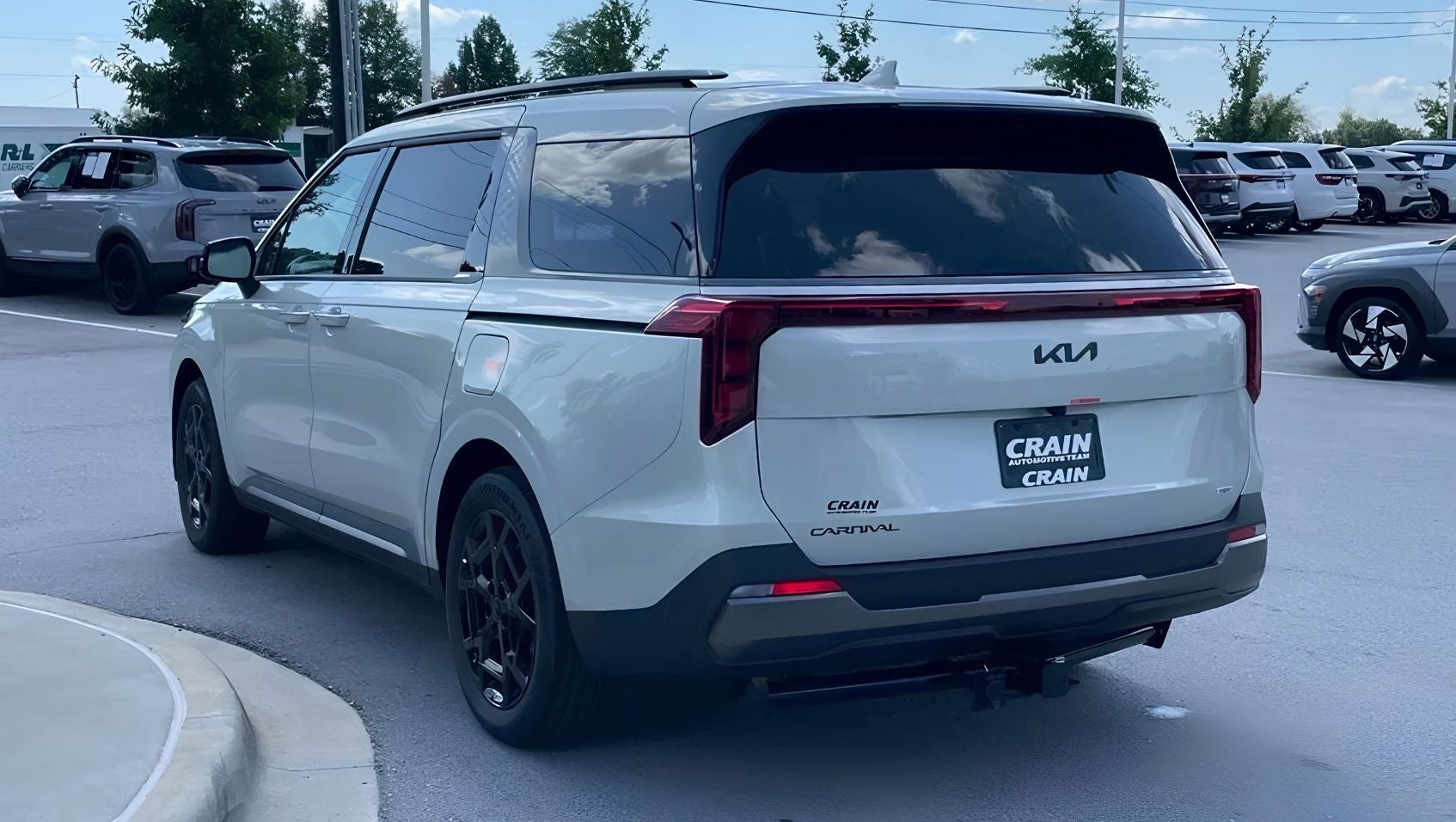 2027 Kia Carnival Hybrid rear at Crain Kia of Fayetteville
