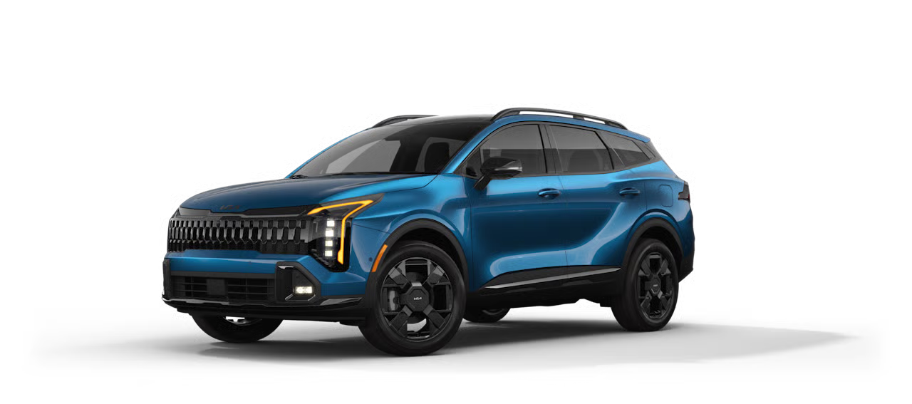Vesta Blue 2026 Kia Sportage PHEV at Crain Kia of Fayetteville